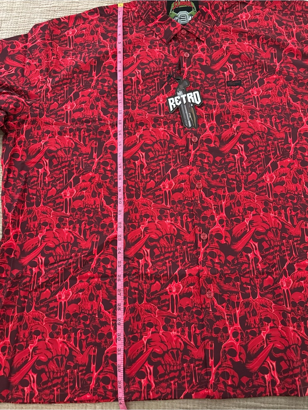 Retro Rifle Slayer Button Down - 4XL - Picture 7 of 10